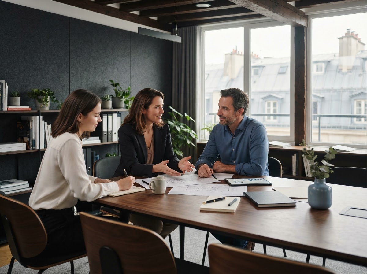 Sérévance - équipe utilisant la plateforme dans un environnement de travail